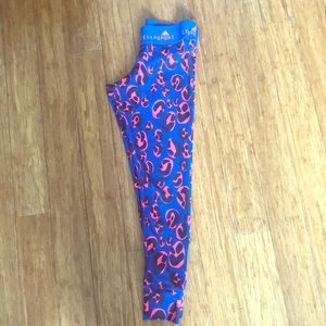 Stellasport by adidas leopard leggings size small